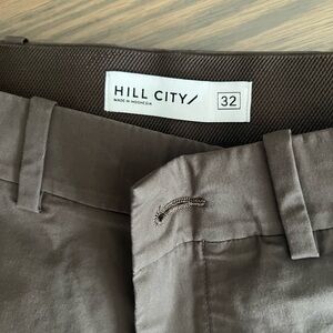 Hill City Tech Chino Shorts Brown Size 32